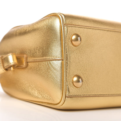 Saint Laurent Calfskin Classic Baby Duffle Gold 7 of 8