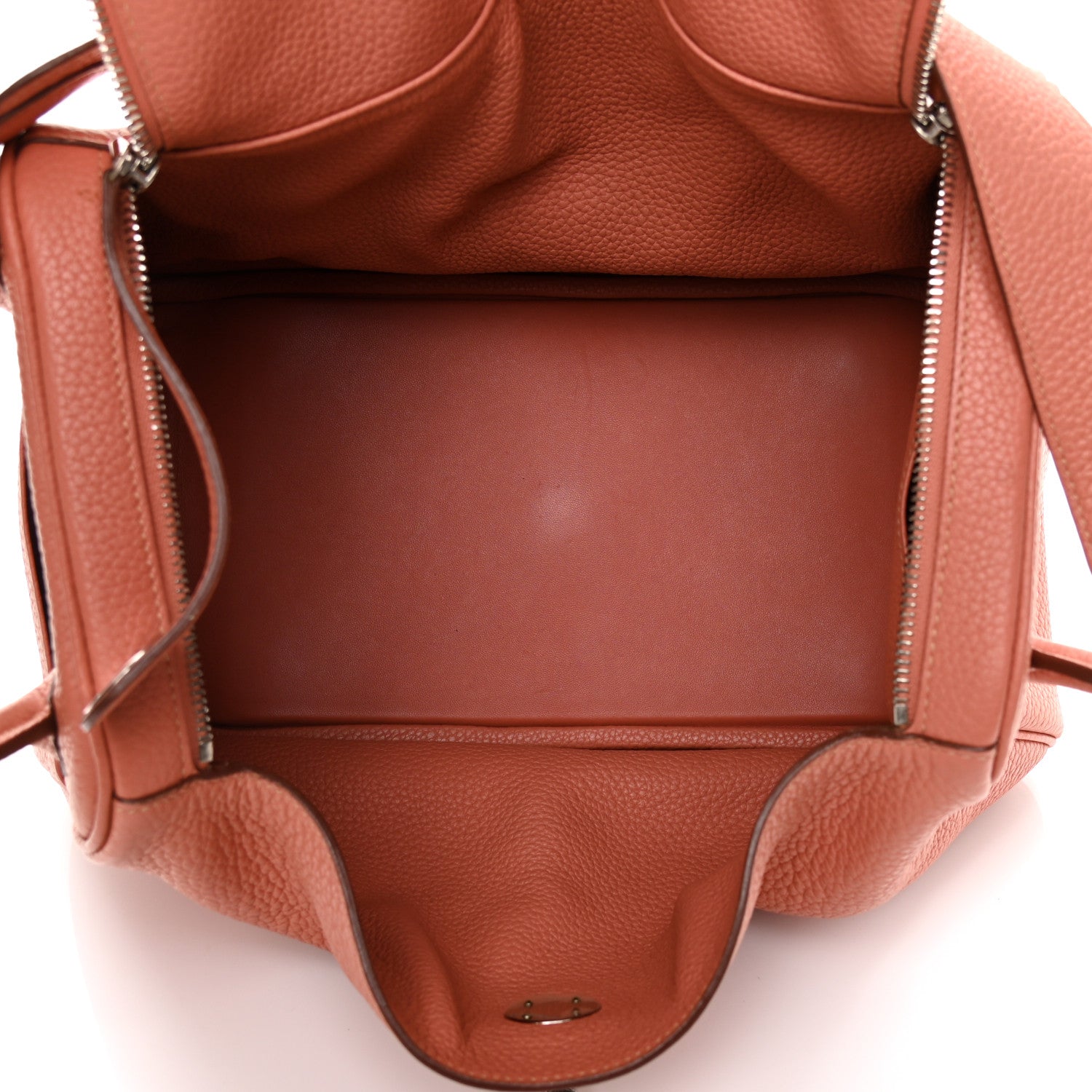 Hermes Taurillon Clemence Lindy 34 Rose Thè 5 of 21