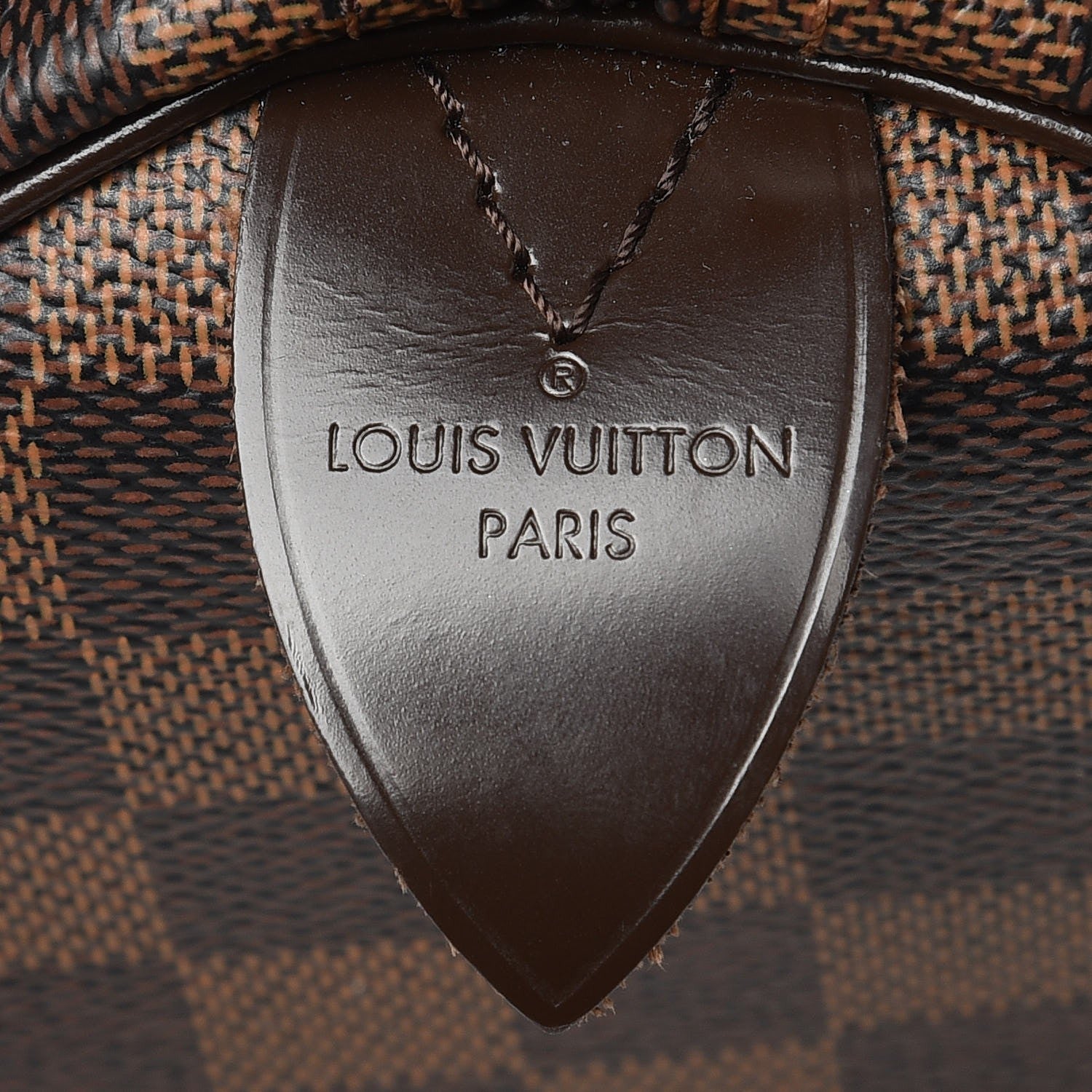 Louis Vuitton Damier Ebene Speedy 30 6 of 10