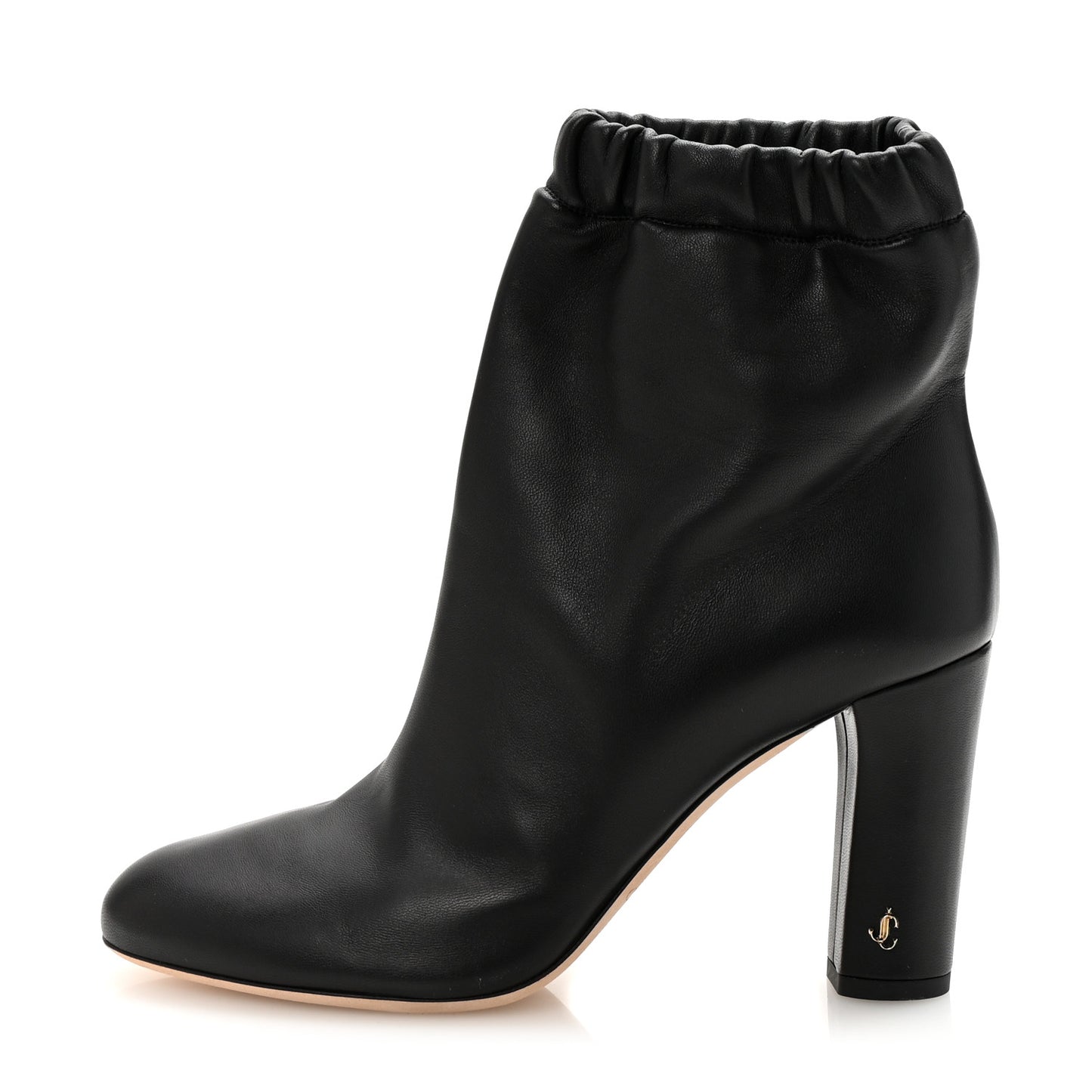 Calfskin Marva 85 Ankle Boots 40 Black