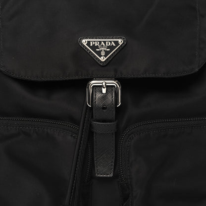 Prada Nylon Vela Large Backpack Black 7 of 9