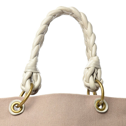 Bottega Veneta Canvas Tote Beige 17 of 17