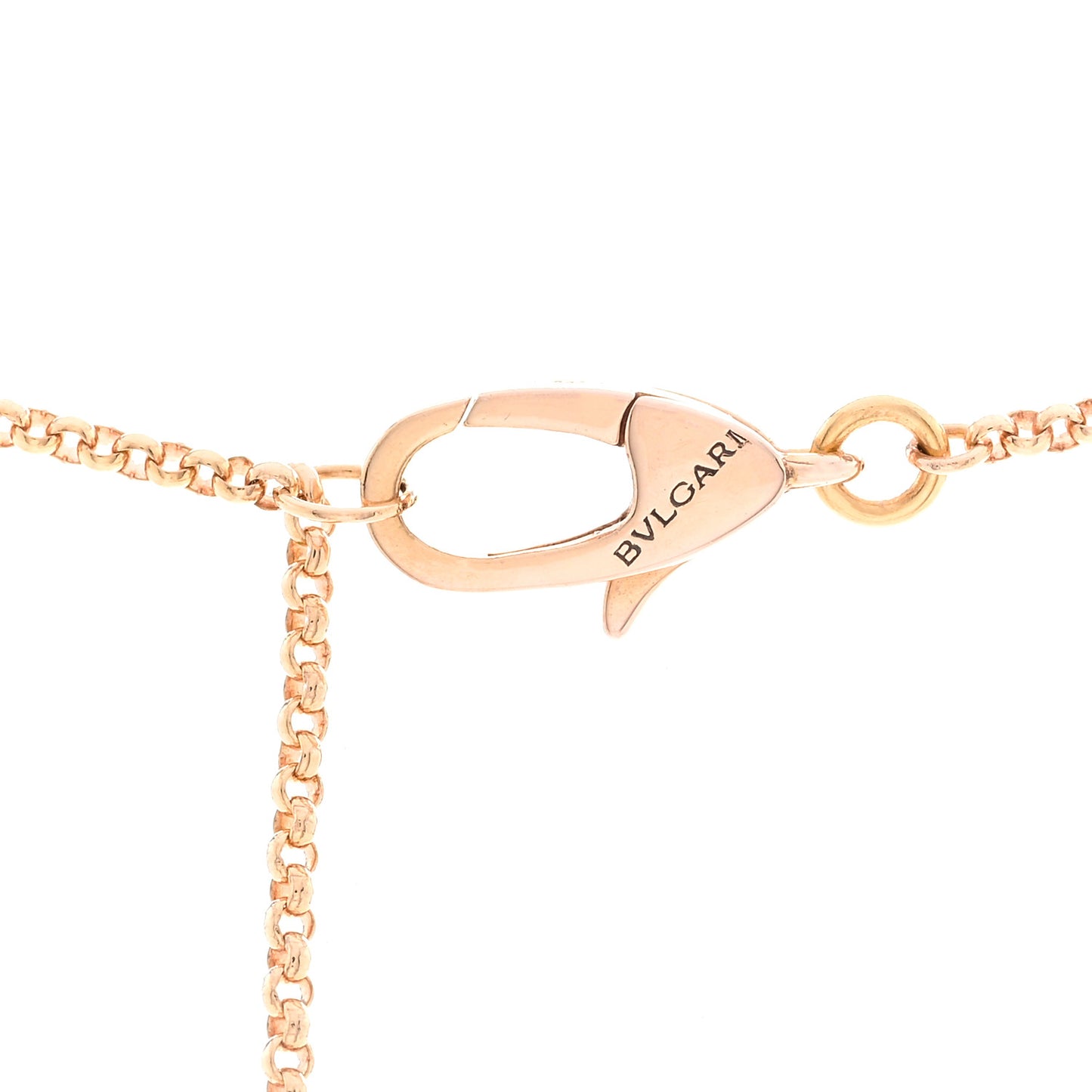 18K Rose Gold Carnelian Cuore Heart Pendant Necklace