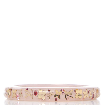 Louis Vuitton Resin Swarovski Medium Inclusion Bracelet PM Parme 3 of 3