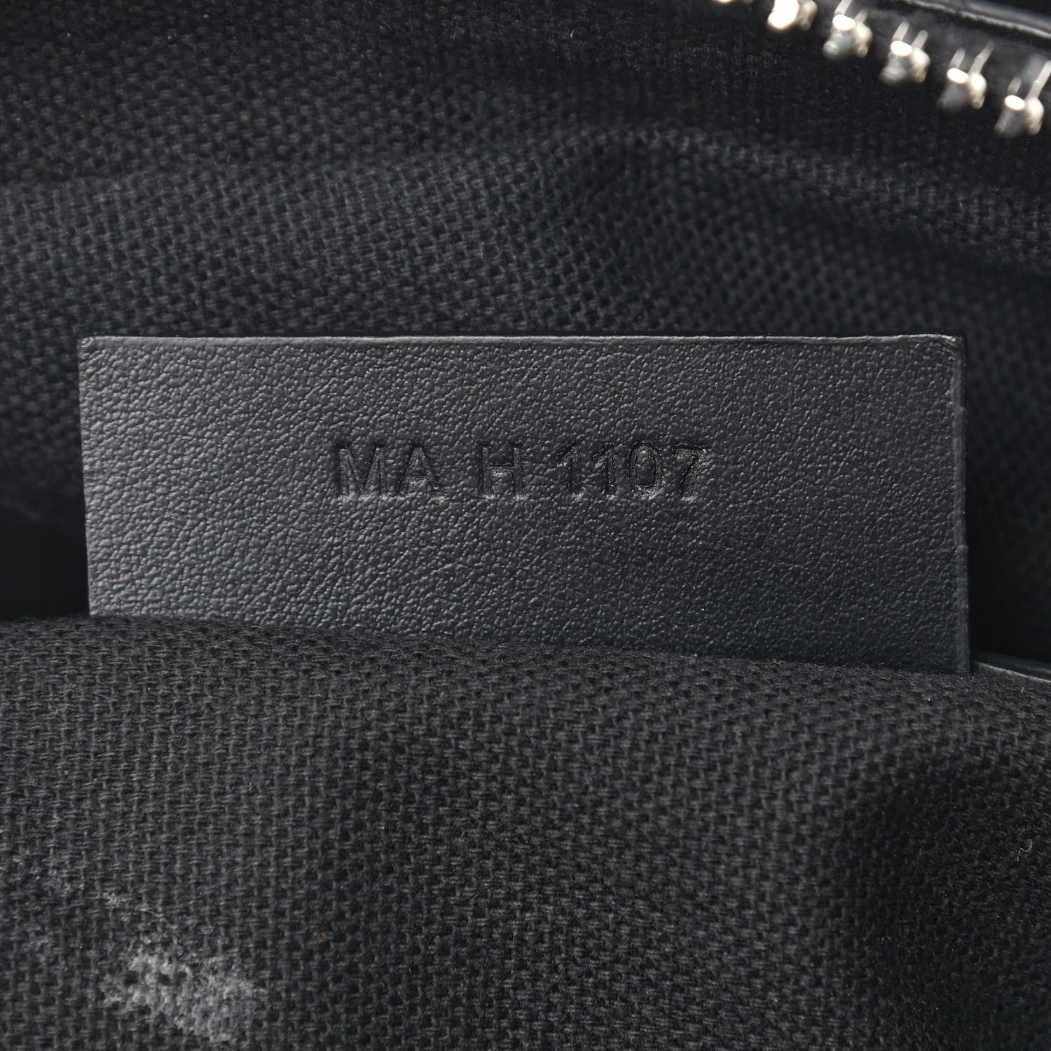 Givenchy Waxed Calfskin Small Nightingale Logo Strap Black 8 of 11