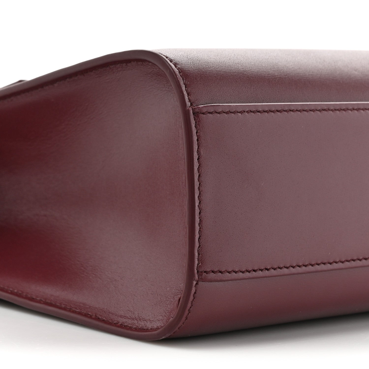 Saint Laurent Smooth Calfskin Manhattan Shoulder Bag Rouge 10 of 10