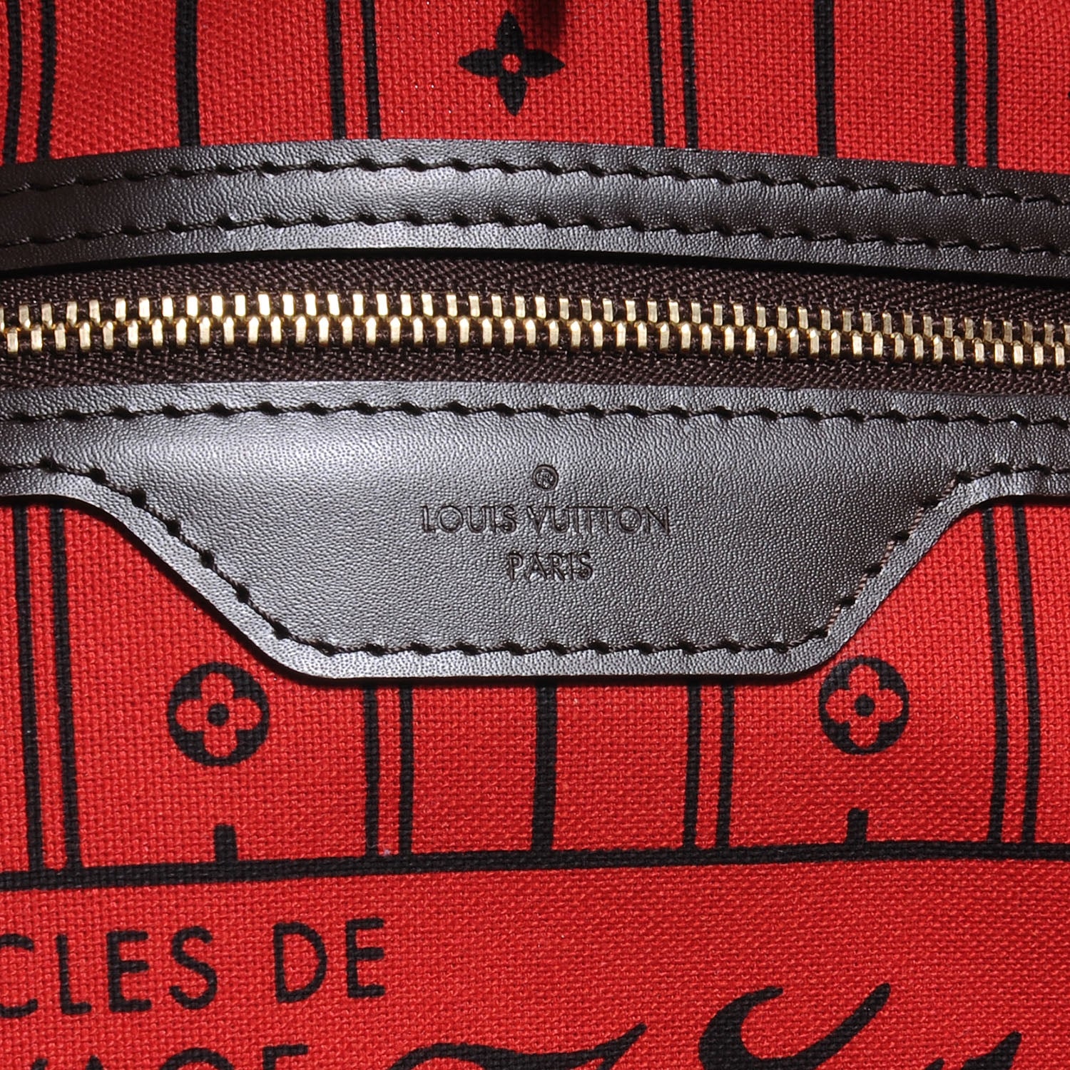 Louis Vuitton Damier Ebene Neverfull GM 6 of 8