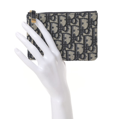 Christian Dior Oblique Dior Pouch Navy 2 of 7