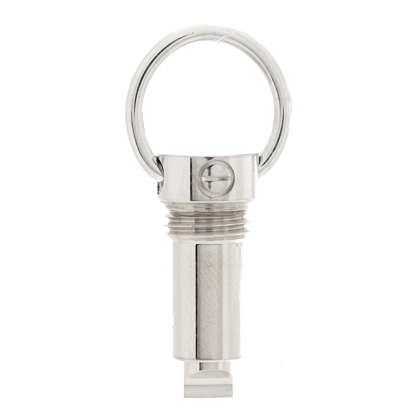 18K White Gold Screwdriver Pendant