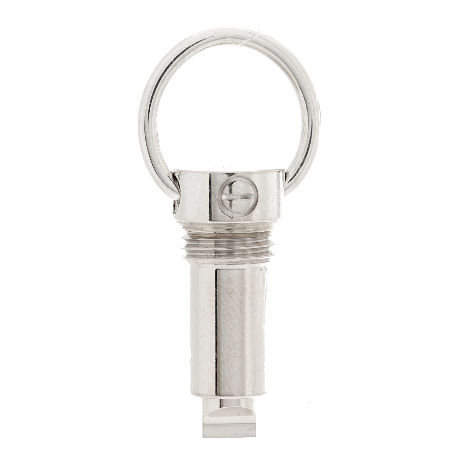 Cartier 18K White Gold Screwdriver Pendant 3 of 5