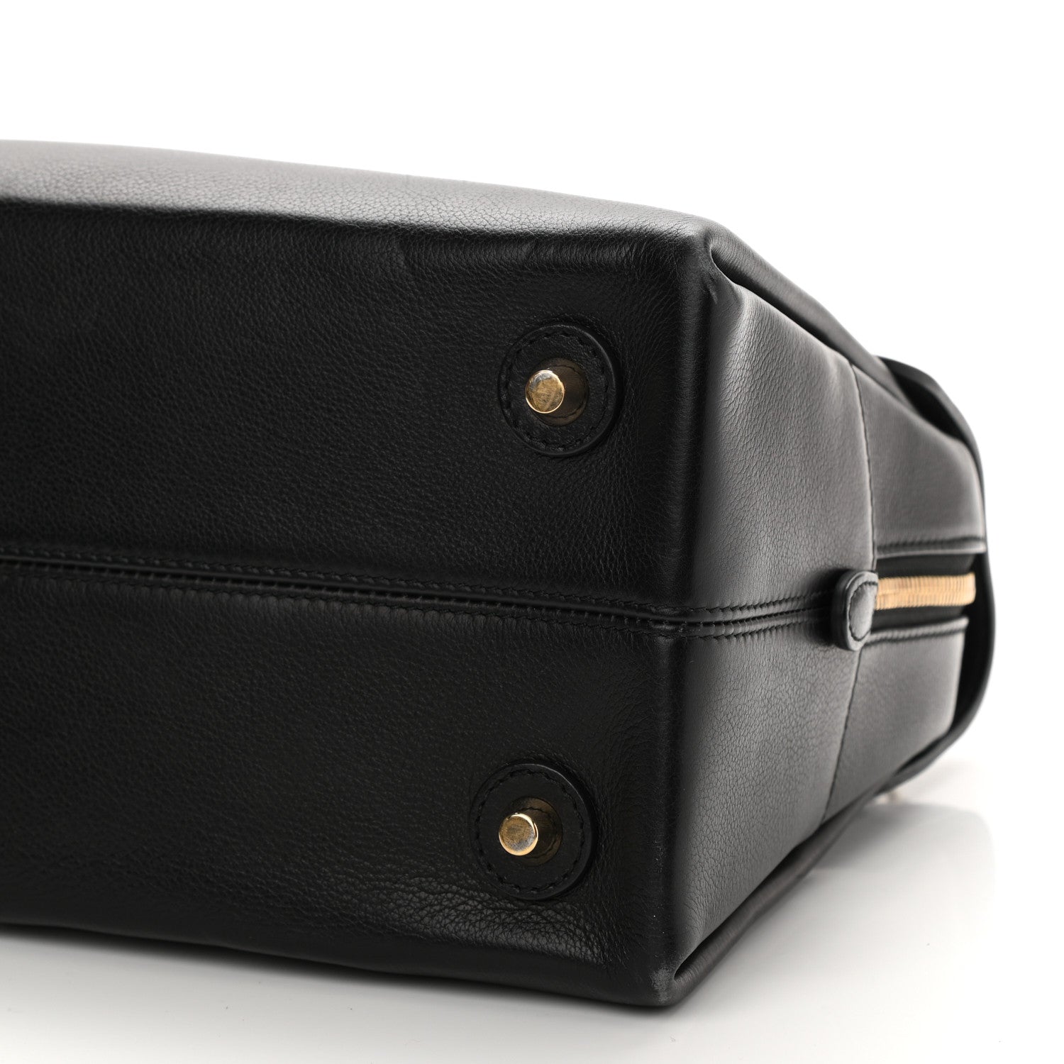 Christian Dior Calfskin Top Handle Flap Black 8 of 8