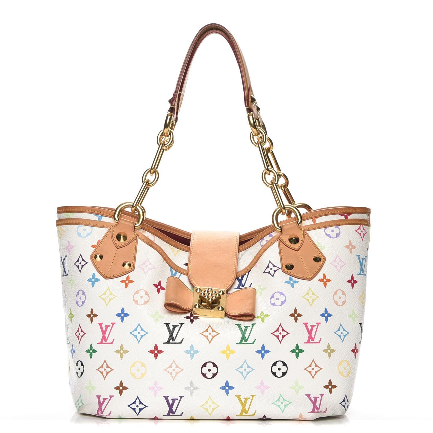 Monogram Multicolor Annie GM White