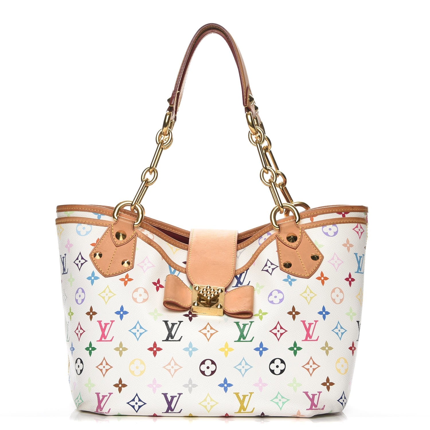 Louis Vuitton Monogram Multicolor Annie GM White 1 of 10