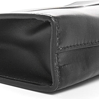 Gucci Calfskin Embossed XL Clutch Black 9 of 11