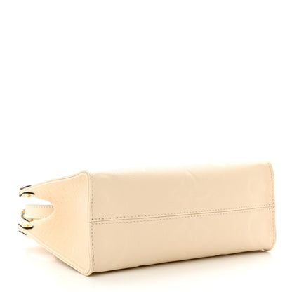 Louis Vuitton Empreinte Monogram Giant Onthego PM Cream Beige 4 of 9