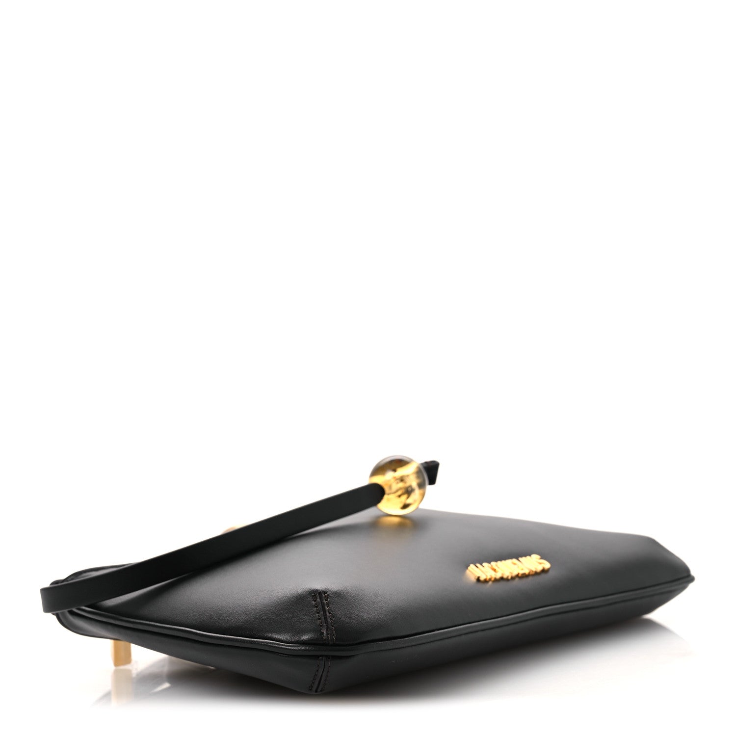 Jacquemus Smooth Calfskin Le Bisou Perle Black 4 of 11