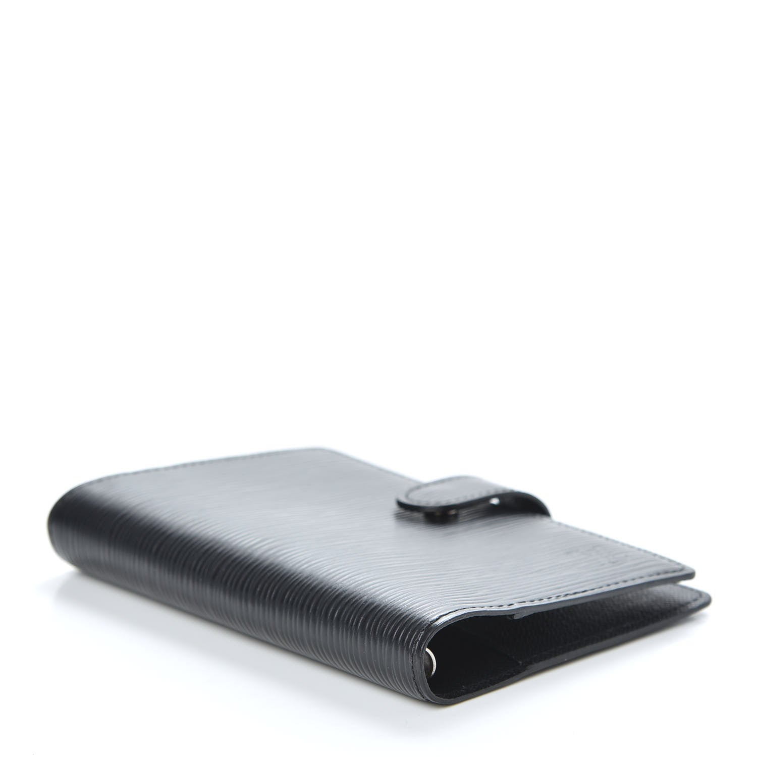 Louis Vuitton Epi Small Ring Agenda Cover Black 4 of 8