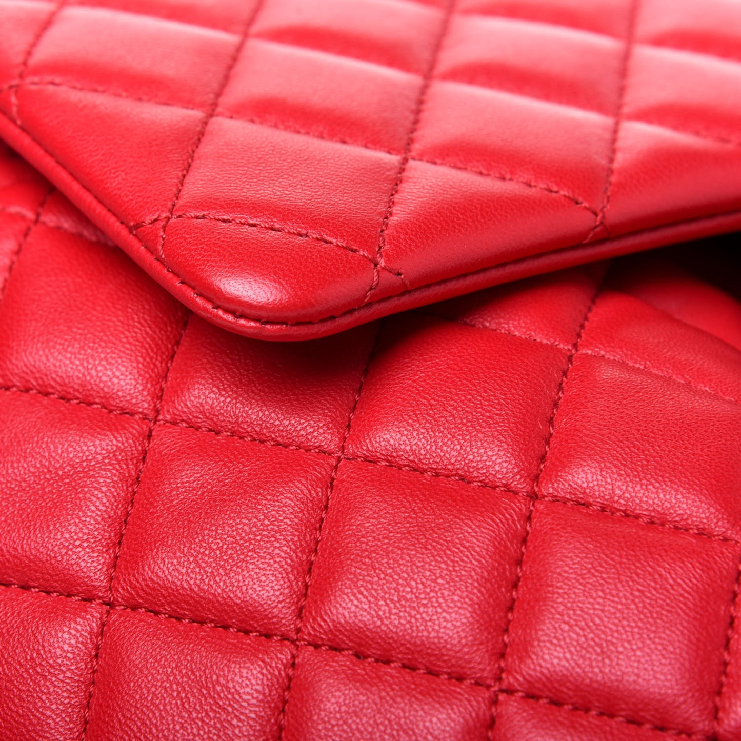 Lambskin Quilted Large Urban Spirit Backpack Red