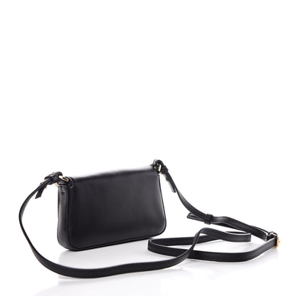Fendi Shiny Nappa Micro By The Way Crossbody Black 3 of 7