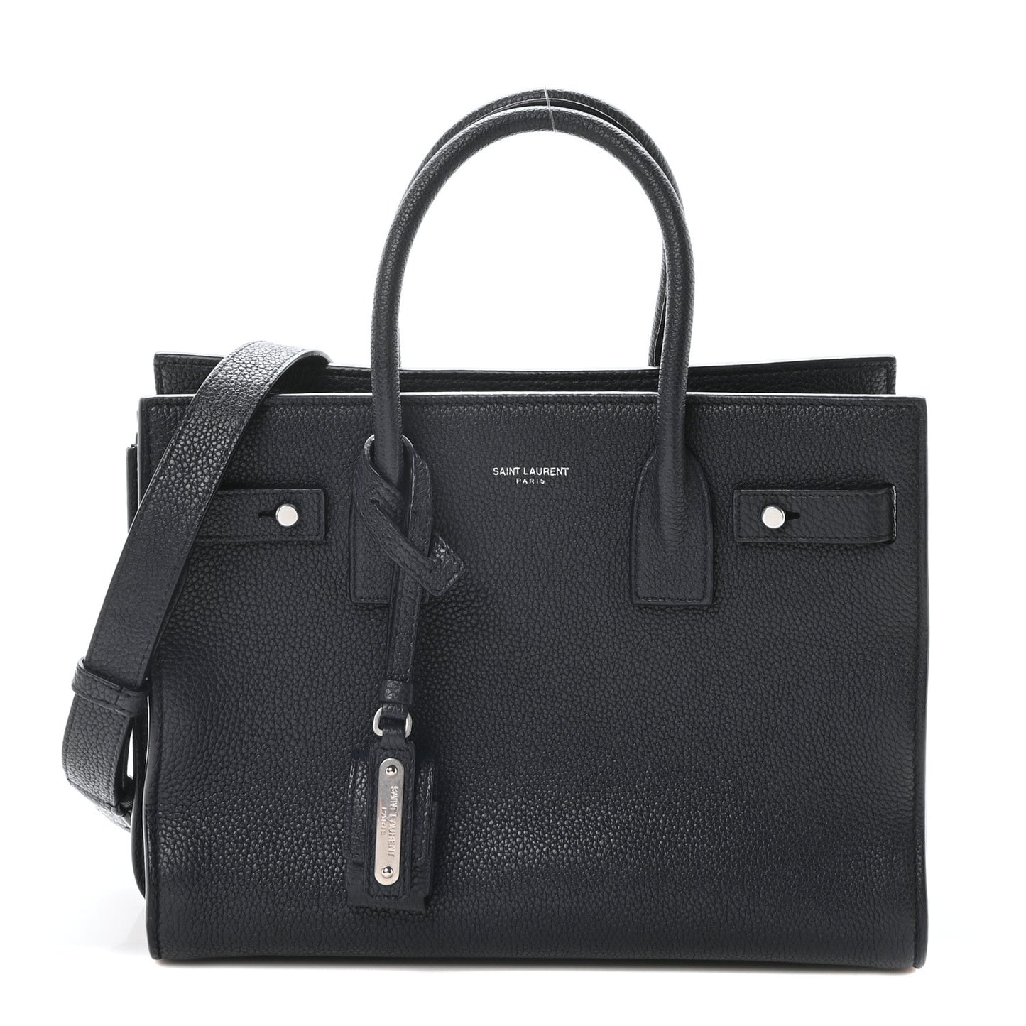 Grained Calfskin Baby Supple Sac De Jour Navy