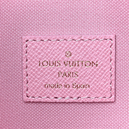 Louis Vuitton Damier Ebene Studded Pochette Felicie Chain Wallet 6 of 9