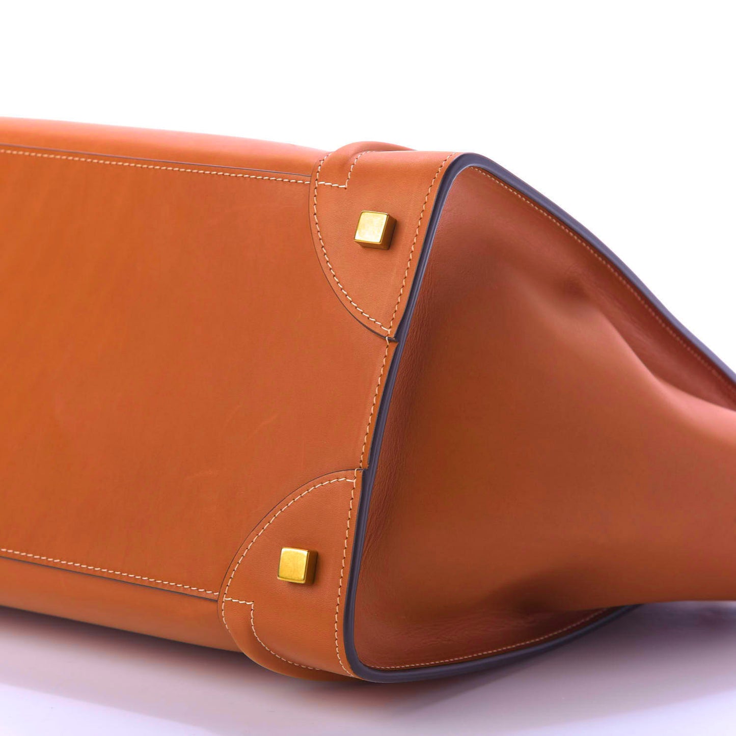 Natural Calfskin Mini Luggage Tan