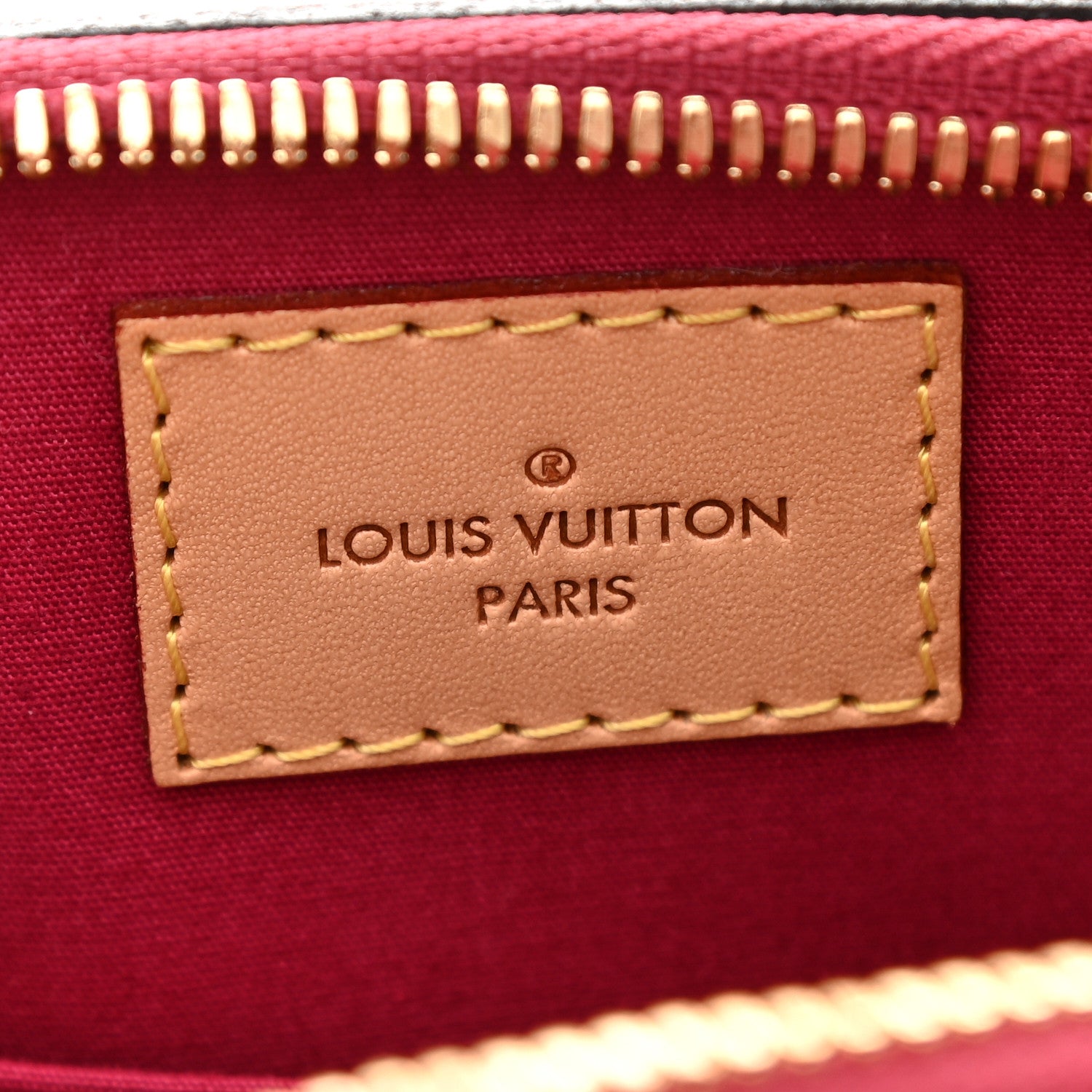 Louis Vuitton Vernis Alma BB Rose Indien 8 of 9