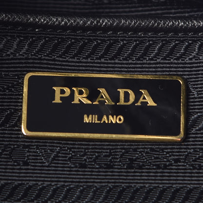 Prada Tessuto Nylon Saffiano Tote Black 8 of 10