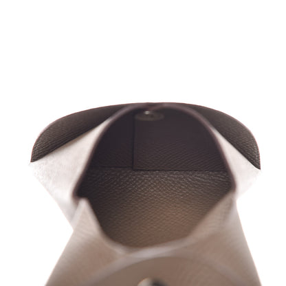 Hermes Epsom Bastia Coin Purse Etoupe 5 of 8