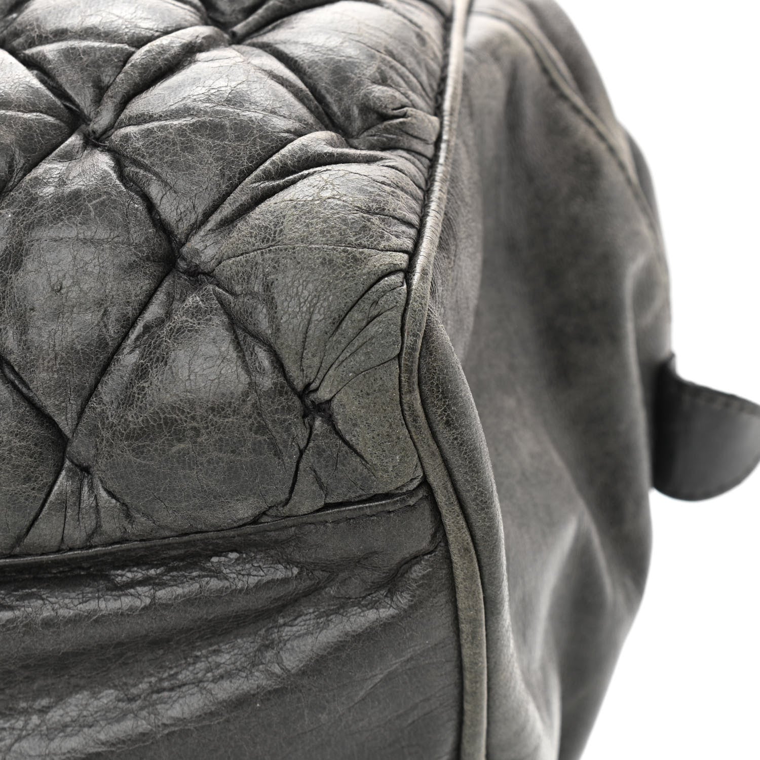 Balenciaga Chevre Quilted Matelasse MM Gris Fossile 11 of 14