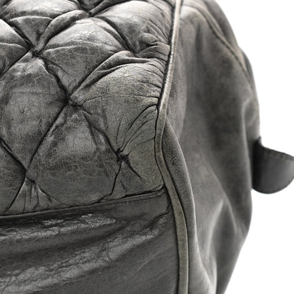Balenciaga Chevre Quilted Matelasse MM Gris Fossile 11 of 14