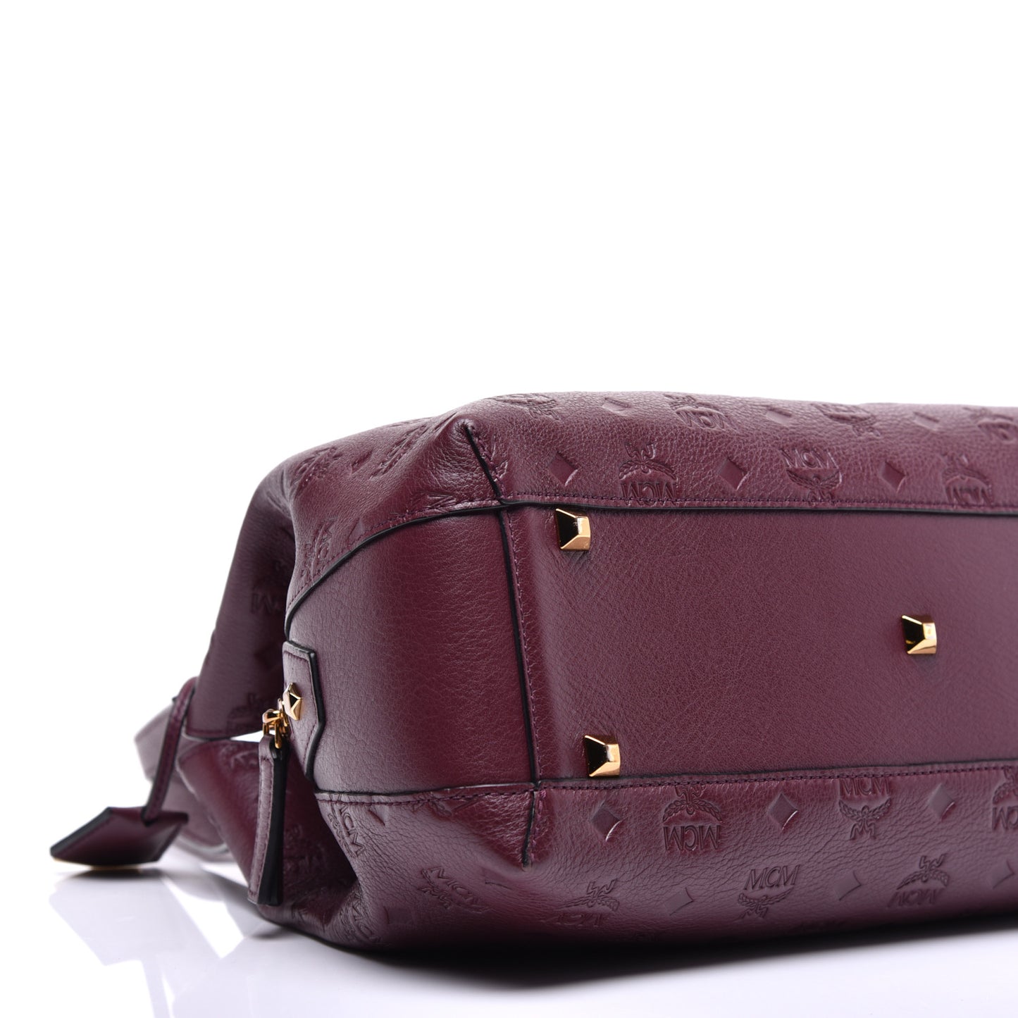 Calfskin Ottomar Monogram Essential Hobo Rustic Brown