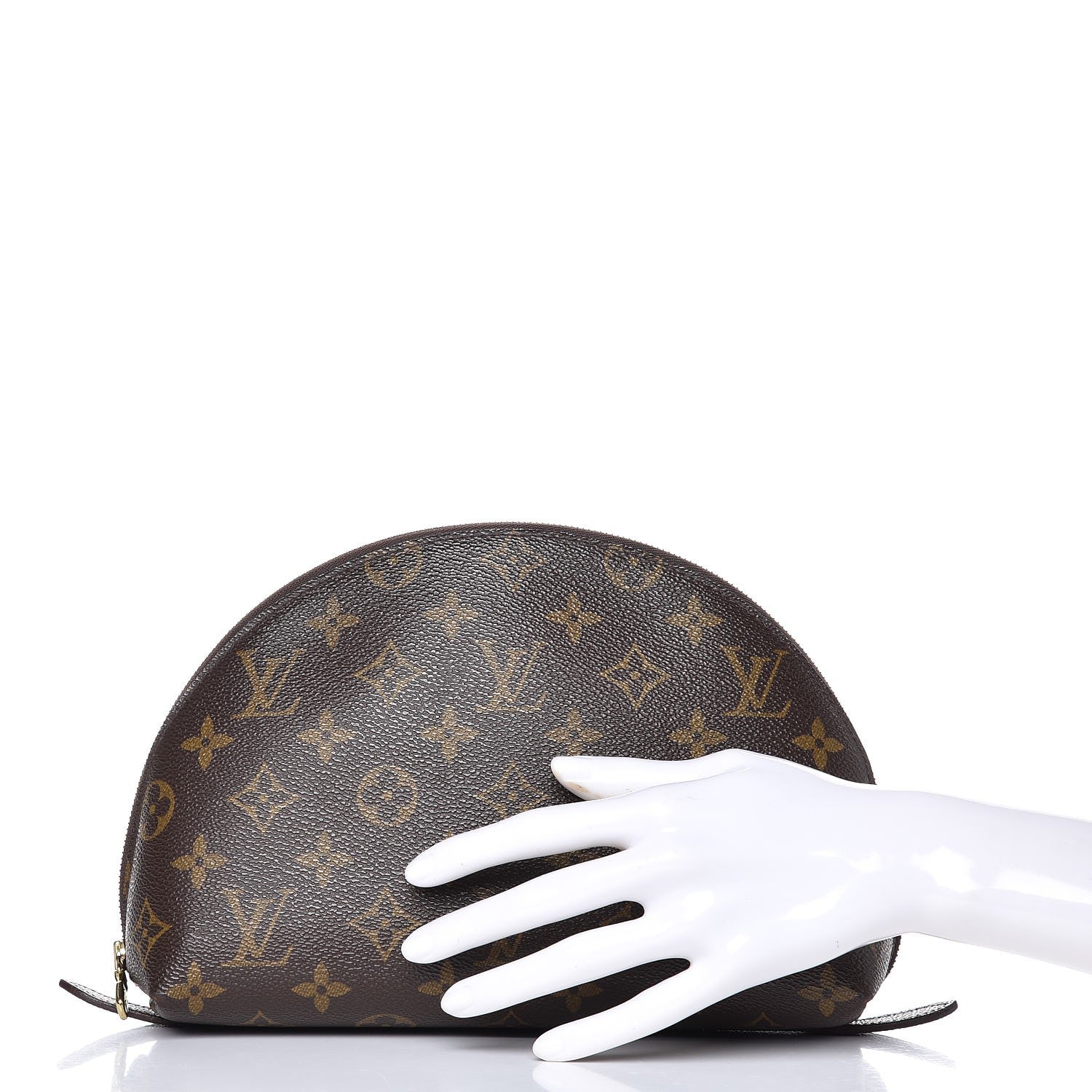 Louis Vuitton Monogram Trousse Demi Ronde 2 of 6