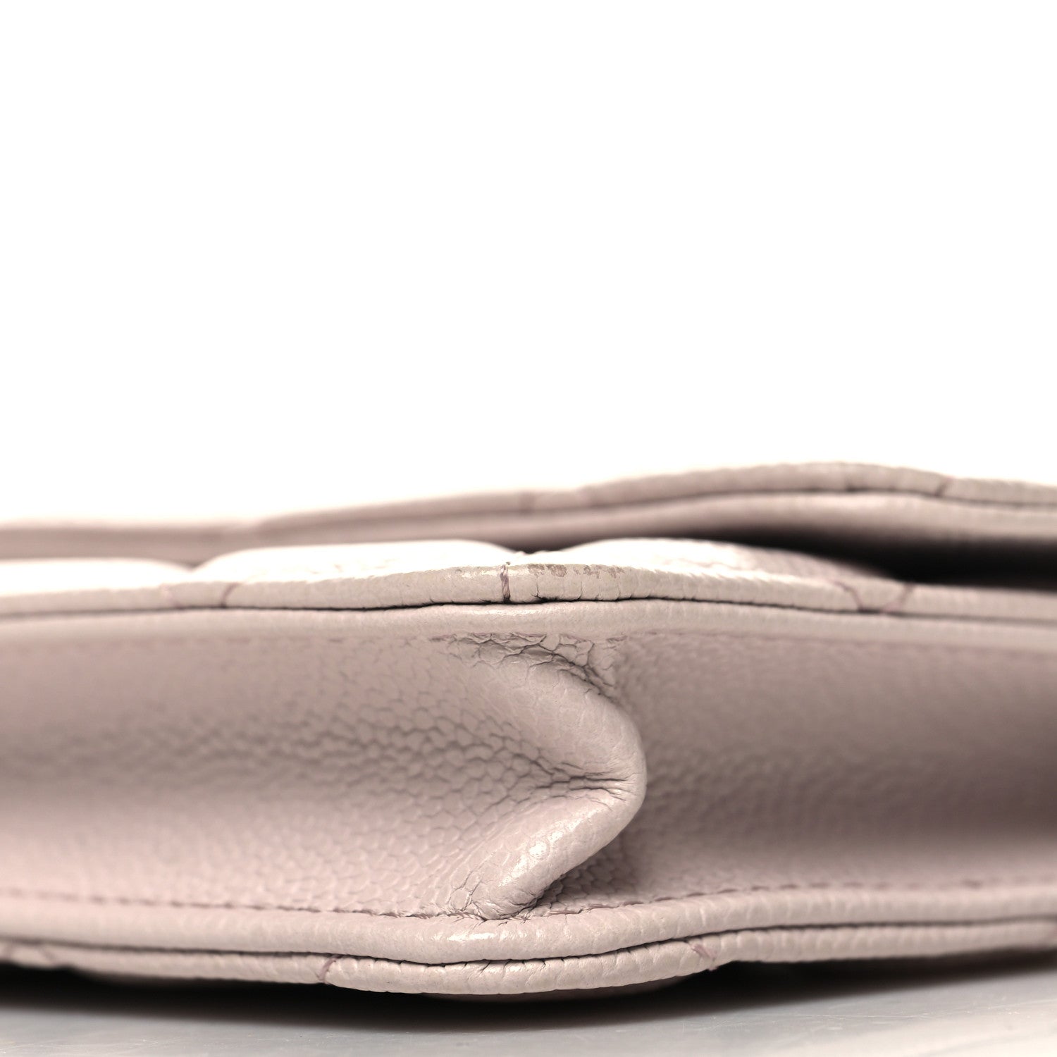 Chanel Caviar Quilted Miss Coco Clutch With Chain Light Purple 11 of 12