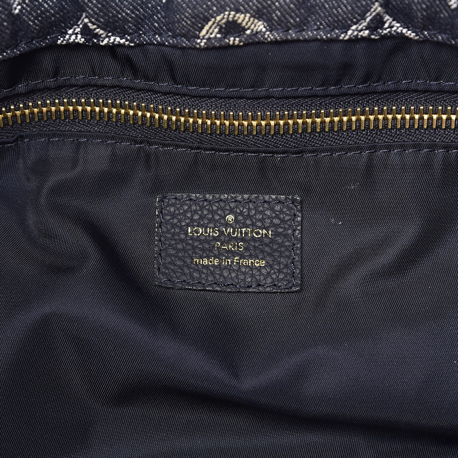 Louis Vuitton Denim Noefull MM Grand Blue 6 of 14