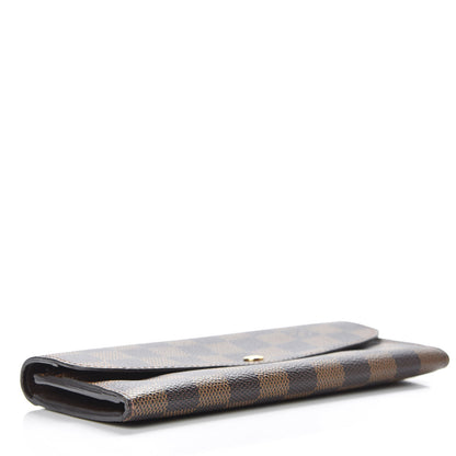 Louis Vuitton Damier Ebene Emilie Wallet 4 of 15