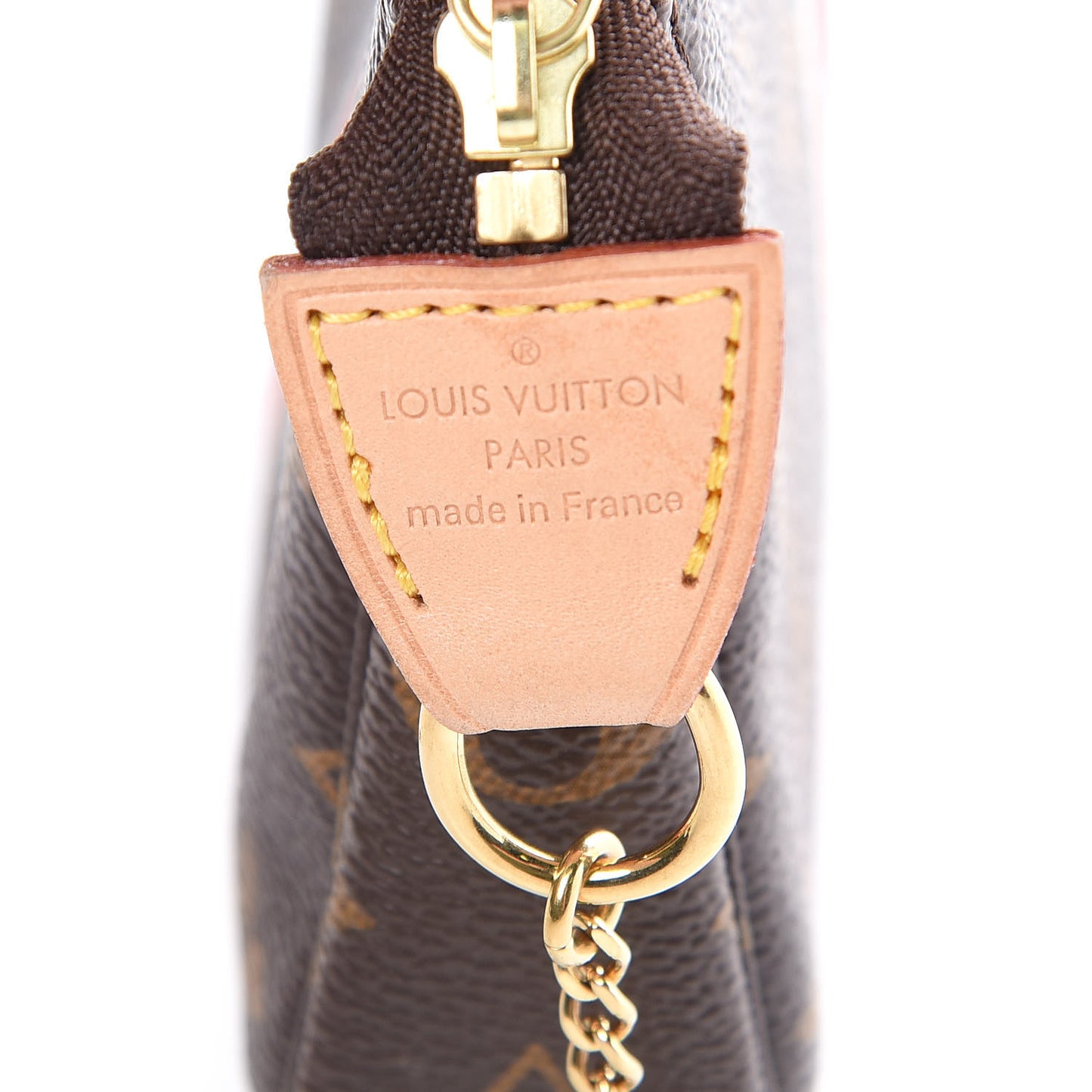 Monogram My LV Heritage Mini Pochette Accessories White Rouge