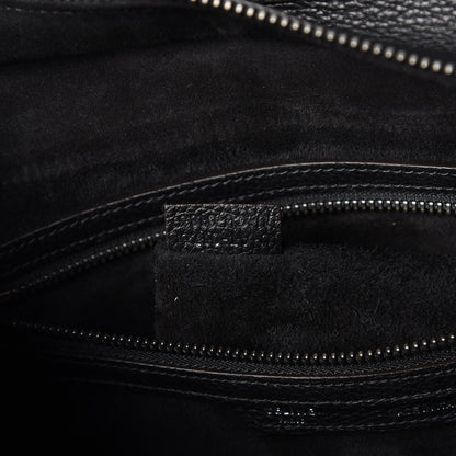 Celine Drummed Calfskin Mini Luggage Black 8 of 13