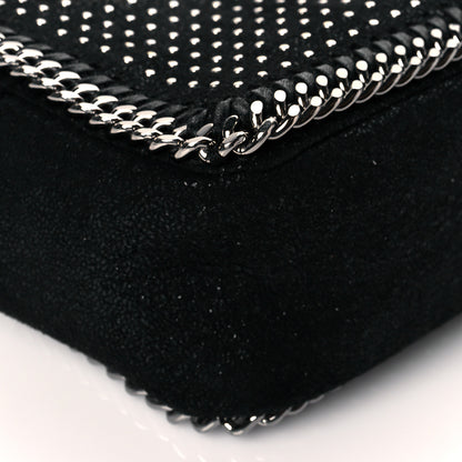 Stella McCartney Shaggy Deer All Over Studs Falabella Crossbody Camera Bag Black 7 of 11
