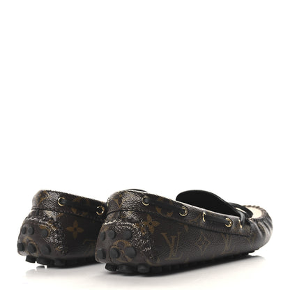 Louis Vuitton Patent Reverse Monogram Gloria Loafers 39 5 of 8