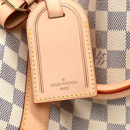Louis Vuitton Damier Azur Keepall 50 11 of 12