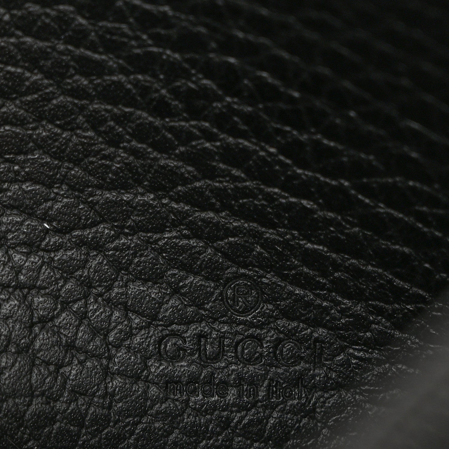 Gucci Dollar Calfskin GG Marmont Continental Wallet Black 6 of 7