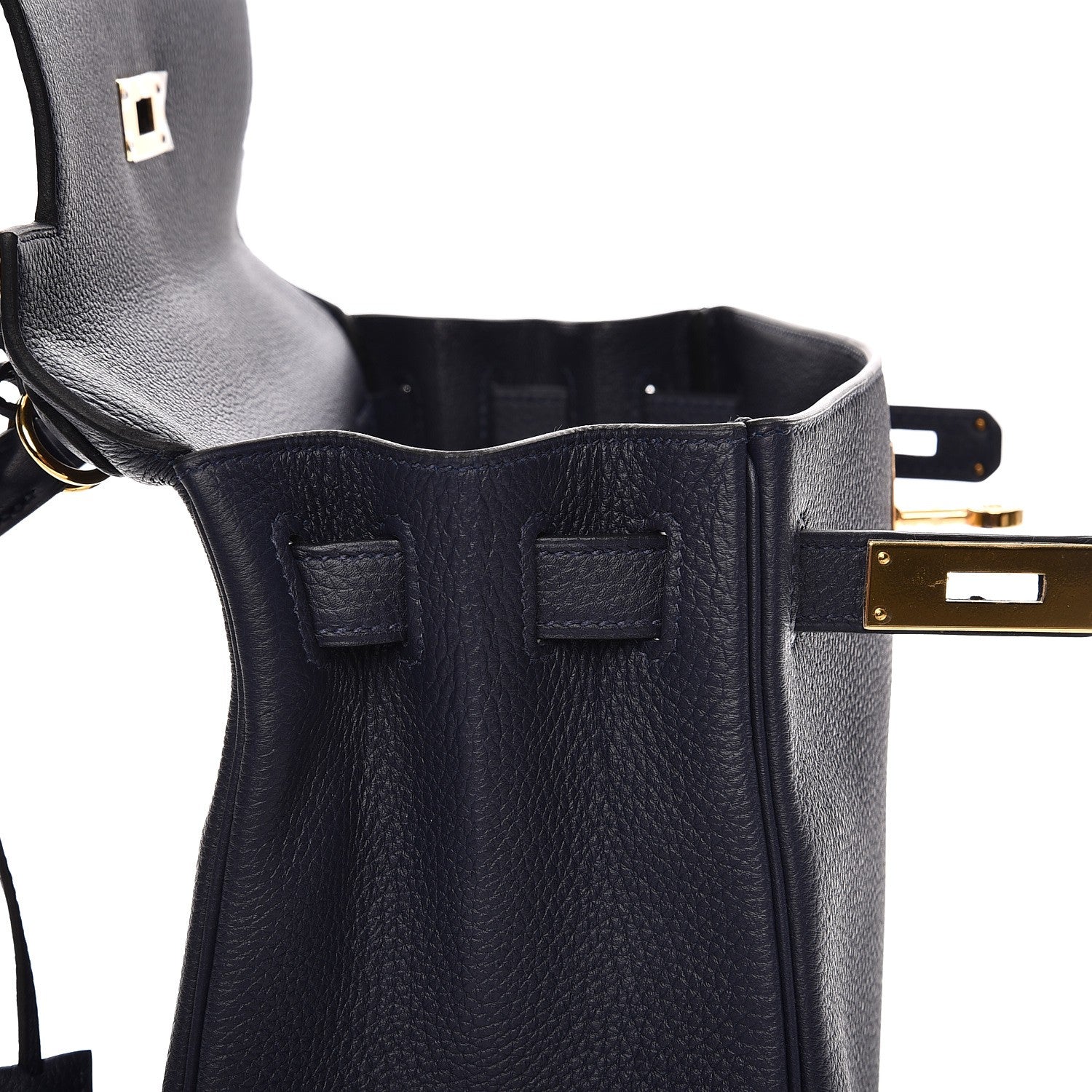 Hermes Togo Kelly Retourne 28 Bleu Nuit 16 of 33