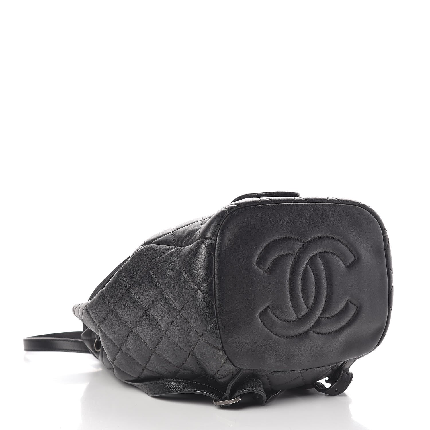 Chanel Lambskin Quilted Daily Supple Backpack Black 4 of 17