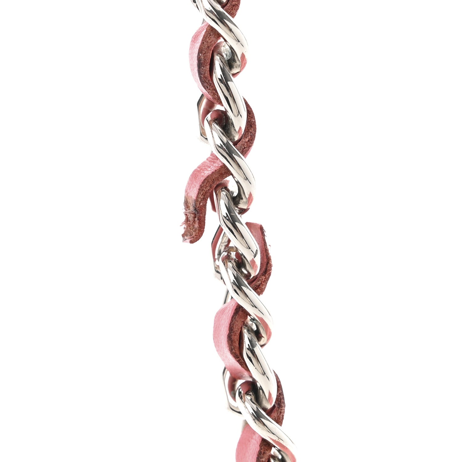 Chanel Patent Quilted Wallet On Chain WOC Coral 18 of 18
