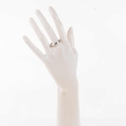 Tiffany 18K White Gold Diamond Streamerica Ring 10 2 of 7