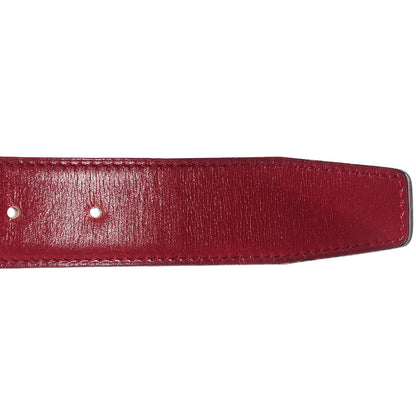 Hermes Box Reversible Polished Constance 32mm H Belt 75 Brique Rouge H 6 of 7