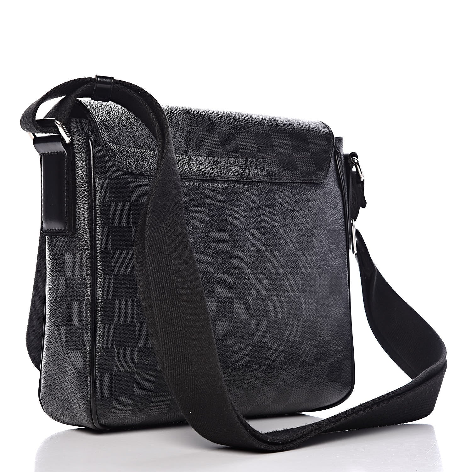 Louis Vuitton Damier Graphite District PM 3 of 9