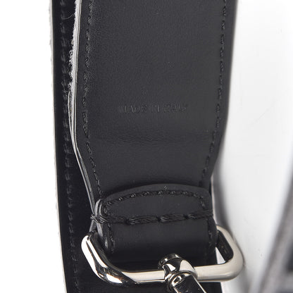 Fendi Fabric Calfskin FF Strap You Grey Black 4 of 4