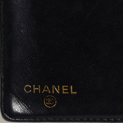 Chanel Caviar Timeless CC Compact French Wallet Black 5 of 9